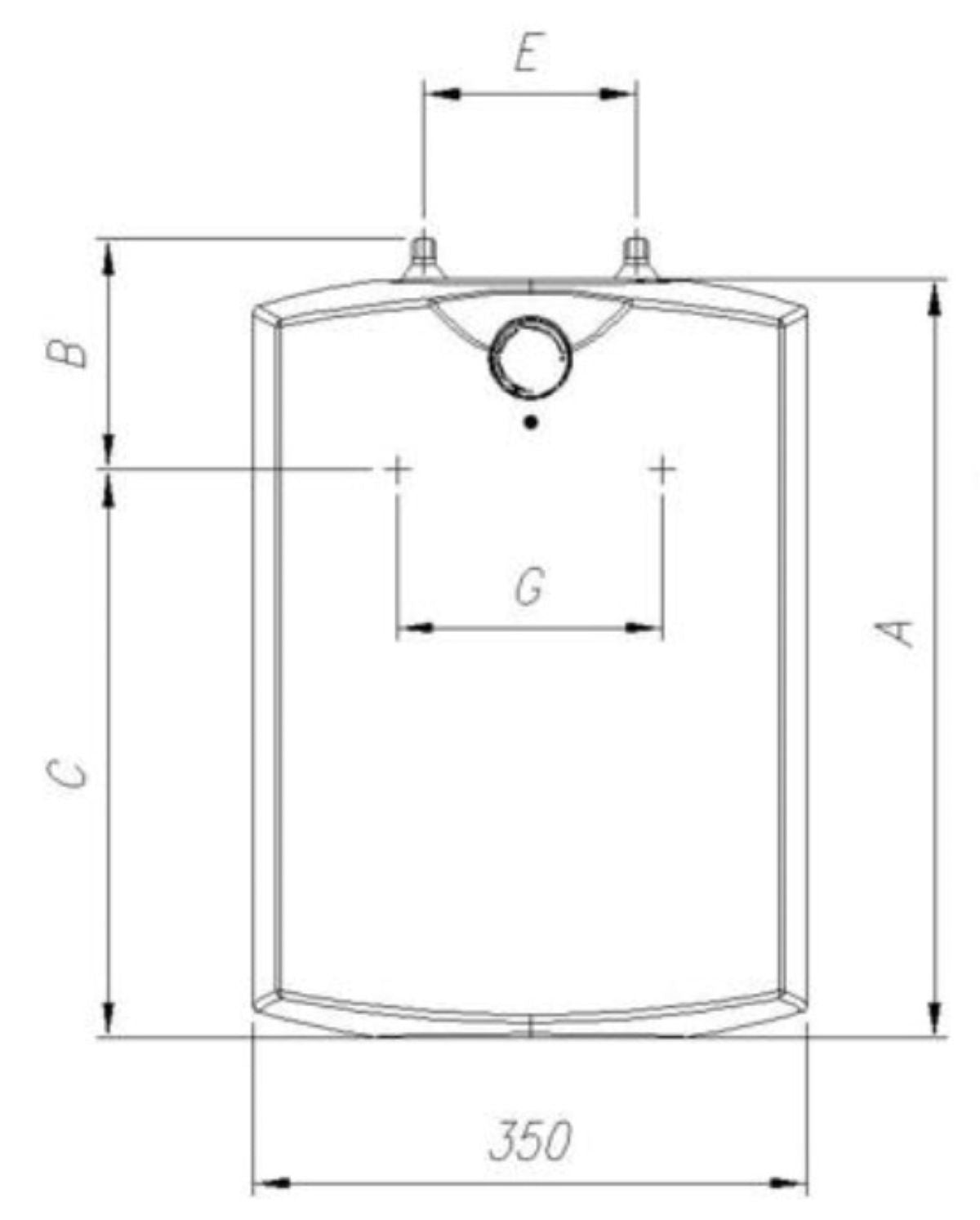 Gorenje Boiler  GT 10U 10 Liter DRUCKFEST Warmwasserbereiter Untertisch