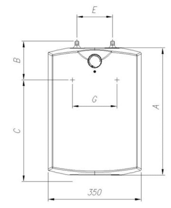 Gorenje Boiler GT 15U DRUCKFEST Warmwasserbereiter 14,9 Liter untertisch