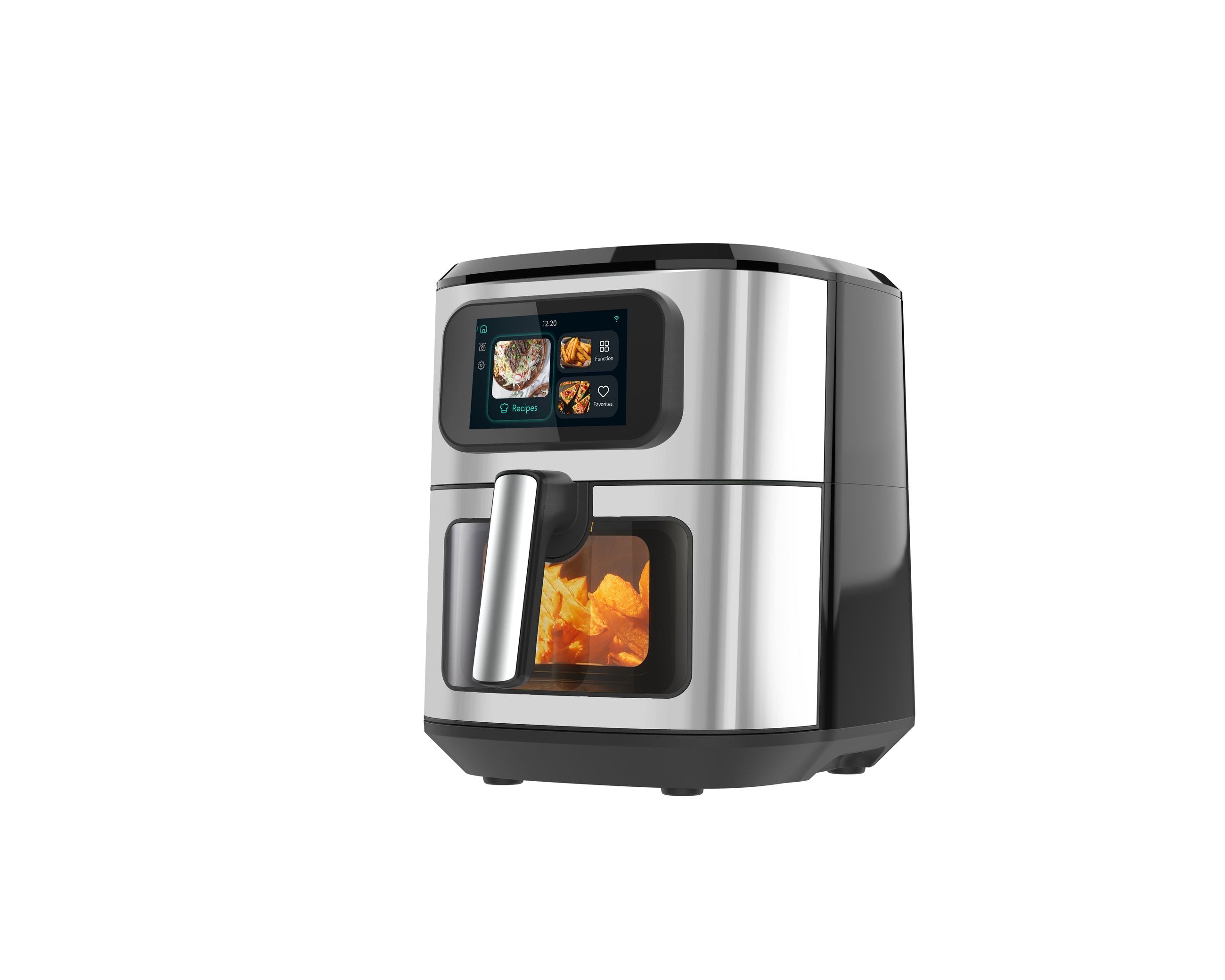 ChefRobot Smart Airfryer 6,5L mit App, Waage & Auto-Kochzeit, TFT Touch (EN/ES)
